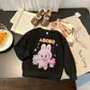 Sudadera de Algodón, Nuevo Estilo Primavera y Otoño, Lindo Dibujo Animado para Niños y Niñas, Top de Moda y Versátil 2025