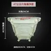 Molde de Vaso de Flor Hexagonal Vaso de Cimento Concreto Vaso DIY Modelo de Plástico Grande Extra Grande Bandeja de Vaso de Jardim