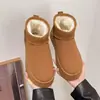 Botas de Nieve para Mujer Invierno 2026 Nuevas Impermeables Antideslizantes Suela Gruesa Aumentadoras de Altura Zapatos Grandes de Algodón Forro de Felpa Calidez Engrosada Zapatos Hinchados