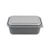 Lonchera de Doble Capa con Compartimentos, Caja Rectangular Impresible para Llevar, Caja Bento Ligera Multicompartimento de Grado Alimenticio con Tapa