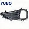 Yubo - Adecuado para Ford Edge 2019-2022 Marco de Luz Antiniebla para Parachoques Delantero Cromado Negro Brillante Kt4B-15B201-Kaw