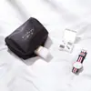 Bolsa de Cosméticos Simple de Nylon, Neceser Portátil Impermeable, Bolsa de Almacenamiento de Gran Capacidad, Bolsa de Mano para Cosméticos de Viaje