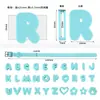 Coleira de Silicone para Animal de Estimação Nome do Animal DIY 26 Letras Coleira com Contas de Silicone Gato Animal de Estimação Coleira de Desenho Animado