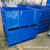 Cajas Metálicas Plegables Personalizadas en Tamaños Estándar, Aptas para Estanterías de Montacargas, Altamente Adaptables, Cajas de Almacenamiento de Carga con Marco de Hierro para Logística