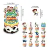 Decoración para Fiesta de Cumpleaños Temática Toy Story Transfronteriza Banner Globo Pastel Banderín Set
