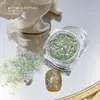Decoraciones de Arte de Uñas con Purpurina Platino Iridiscente Aurora de Moda Accesorios de Uñas con Purpurina Frescos de Verano Ultra-Delgados Venta al por Mayor