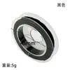 Venta al por mayor del fabricante Hilo Elástico Plano 0.8mm Hilo de Colores para Joyería 10m Hilo de Cristal Hilo para Cuentas Resistente al Desgaste Tejido DIY