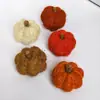 Personalización Transfronteriza Simulado Regalo de Navidad Accesorios Calabaza Pequeña Yute Natural Calabaza Decoración Festiva Adornos Juguetes