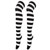 Medias Medias Transfronterizas Medias de Tres Rayas Tubo Largo Calcetines por Encima de la Rodilla Estilo Académico Baile de Actuación Calcetines de Algodón para Mujer