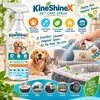 Spray KineShineX para el cuidado de mascotas para camas de mascotas, sofás, transportadoras aéreas, perreras e interiores de automóviles - limpia, refresca y elimina olores