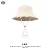 Sombrero de Cubo Estilo Coreano Inspirado en Chanel para Mujer, Sombrero Casual de Ala, Sombrero de Comercio Transfronterizo Europeo y Americano, Sombrero con Flecos para Protección Solar al Aire Libre