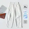 Pantalones de Zanahoria Cool con Protección Solar para Niñas Verano Pantalones Ajustados Impermeables para Niños Tallas Medianas y Grandes Ropa Exterior Delgada Pantalones Cortos Clase A