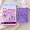 Pasta térmica abdominal transfronteiriça totalmente em inglês para cólicas menstruais, com artemísia, losna, pasta térmica para bebê, pasta térmica autotérmica