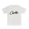Camisetas curtas da moda de verão para homens e mulheres, camisetas transfronteiriças CORTEIZ, estilo high street americano, camisetas básicas co-branded trpstr