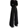 Calça Social Kendo Nápoles Masculina Marca Moderna Caimento Elegante Perna Larga Cleanfit Reta Comprimento Total