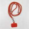 Kit de Patches de Fixação para Cordão de Celular, Alça de Pescoço Ajustável, Porta-Cartão de Celular Anti-Queda, Acessório Tecido à Mão
