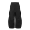 Pantalones rectos anchos de estilo retro streetwear Rumeng para hombre, otoño, corte holgado, ropa de trabajo para parejas, parachute, casual, largos