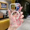 Al por mayor transfronterizo Retro Cartas de Amor Garabateadas Manzana 16 Magnético Transparente Funda para Teléfono Iphone18Pm Funda Anticaídas