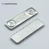 Portanombre Magnético Hebilla Magnética 45*13 Tarjeta de Número Industrial Metal Dos Piezas Tres Fuertes con Imán de Cinta Adhesiva de Doble Cara