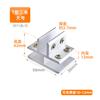 Venta al por mayor Transfronteriza Aleación de Aluminio Engrosada Maceta para Azulejos Set de Accesorios Hebilla para Maceta Clip de Fijación sin Perforaciones para Azulejo