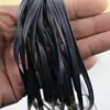 Ribete de Cuero Sintético con Tiras de Fileteado, Tiras Plegadas Prensadas para Accesorios de Ropa, Textiles del Hogar, Disfraces Tradicionales, Tiras Delgadas de Cuero Decorativas