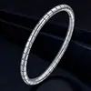 Pulsera de acero de titanio, joyería para niñas, gran sentido del nicho, números romanos que no se desvanecen, pulsera de acero inoxidable con galvanoplastia de diamantes