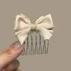 Pente de cabelo penteado de cabeça para baixo novo grampo de cabelo com franja de laço antiderrapante caveira alta estiloso moderno grampo de cabelo lateral com mechas acessório de cabelo