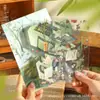 Serie Edición Grande Xinyuyan Pegatinas de Paisaje Estilo Antiguo Estilo Chino Escenas en Miniatura 3D Dibujos Animados Alivio del Estrés Manualidades DIY