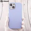 Adecuado para Ip16 Cool Knight Pintura en Spray de Cuero Color Único Funda para Teléfono Móvil Nueva Funda para Teléfono Móvil de Venta Caliente en Sudamérica