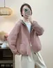 Chamarra Corta con Capucha Acolchada Diamante para Mujer 2026 Otoño Nuevo Estilo Coreano Holgada Casual Acolchada Reversible Top Reversible