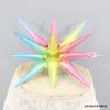 Globo de aluminio estrella explosión conjoinada de 22 pulgadas y 27 pulgadas transfronterizo, luz estrella explosión, globo de decoración para fiesta de cumpleaños