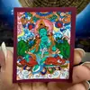 Gran Venta Tíbet Nepalero Puro Pintado a Mano Thangka Ocho Guardianes del Zodíaco Núcleo de Tarjeta 4*5