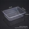 Caja de fruta desechable caja de embalaje de fruta transparente embalaje de fresas caja para llevar bandeja para fruta cortada conservadora caja para frutas y verduras