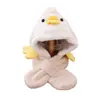 Gorro y Bufanda para Bebé Todo en Uno Otoño e Invierno Protección para Orejas de Bebé y Niños Forro Polar Invierno Niños y Niñas Súper Lindo y Súper Lindo