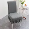 Liquidação de capas universais espessas para mesa de jantar e cadeiras, capas para bancos, conjuntos de almofadas para cadeiras e capas integradas para assento e encosto