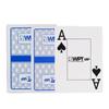 Cartas Oficiales de Póker Texas Hold'Em WPT, Cartas de Plástico Específicas para Competición, Cartas Impermeables de PVC con Letra Grande [Solo para Suministro]