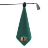 Toalla de golf de microfibra piña/waffle disponible en multicolor para bolsa con imán