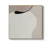 Pintura decorativa de pared de fondo para sofá minimalista nórdico, arte abstracto moderno retro, pintura colgante para porche, sala de estar estilo Instagram