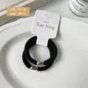 Elásticos de Cabelo Estilo Chá com Leite Simples Japonês e Coreano para Mulheres, Prendedores Elásticos de Rabo de Cavalo de Alta Qualidade