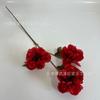 3 Peonías de Hibisco Artificiales para Decoración de Sala de Estar en Casa, Decoración de Hotel y Casa de Huéspedes, Flores de Seda para Celebraciones de Boda, Venta al por Mayor de Flores Artificiales
