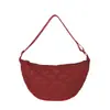 Nova Bolsa Transversal de Bolinho de Outono/Inverno 2026 de Grande Capacidade, Bolsa de Ombro Versátil Casual da Moda, Bolsa Leve para o Dia a Dia