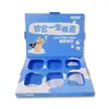 Cajas de Empaque Personalizadas para Productos de Mascotas, Cajas Plegables de Cartulina Blanca con Tapa Abatible, Cajas Pequeñas de Papel de Alta Gama, Diseño e Impresión Gratuitos de Cajas a Color por el Fabricante