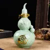 Botella de Vino de Calabaza 2.5kg Jingdezhen Porcelana Azul y Blanca Cerámica 1/2/ 5kg Set de Vino Vacío Tarro Sellado para Licor Tarro de Vino