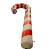 Caramelo de Caña Navideño Inflable Modelo Decoración Prop para Evento Navideño al Aire Libre para Sesiones de Fotos Festivas