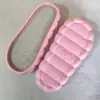 Lã de Cordeiro Espessada Linho Sola Nuvem Sola Bola Gancho Tira de Gelo Linha Tecido da Sola do Chinelo Linha Tira Colorida Personalizável