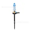 Farol de Jardim Transfronteiriço Montado no Chão Artesanato de Resina Decoração Farol Externo Movido a Energia Solar Montado no Chão