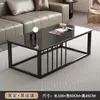 Mesa de centro e rack de TV com vidro temperado, multifuncional para casa e escritório, sala de estar, luxo leve, tamanho pequeno, mesa de chá kung fu