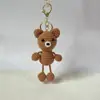 Hilo en Stock Muñeco Colgante de Ganchillo Animalito Lindo Colgante Llavero Hecho a Mano Creativo Decoración de Bolso