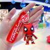 Llavero colgante de muñeco Spider-Man de Marvel Capitán América Iron Man Batman superhéroe Spider-Man