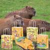 Bs020 Exportação Capivara Fofa Festa da Capivara Doce Presente Bolsa de Mensageiro Saco de Papel